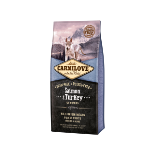 Carnilove Dog Salmon & Turkey for Puppies 12kg