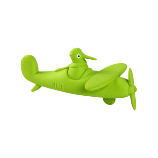 Hračka pes AERO latex,pískací,zelená 19cm Kiwi