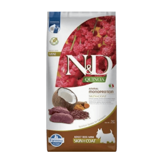 N&D Quinoa DOG Skin&Coat Venison Adult M/L 7kg
