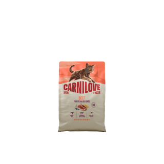 Carnilove Cat True Fresh Dry Beef Steril. Adult AB 2kg