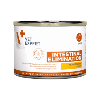 VetExpert VD 4T Intestinal Elim.Low Fat Dog konz.200g
