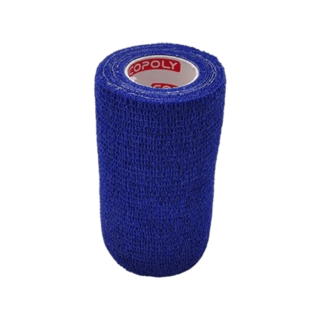 Obinadlo elast. CoPoly 10cm x 4,5m modrá