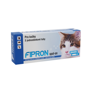 Fipron 50mg Spot-On Cat sol 3x0,5ml