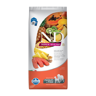 N&D TROPICAL SELECTION DOG Adult M/L Salmon 10kg