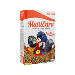 Krmivo pro Ptáky All MULTIEXTRA extrud. 0,6kg