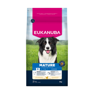 Eukanuba Dog Mature Medium rich in fresh Chicken 3kg