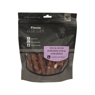 Pochoutka FFL dog treat Kachna na bůvolí tyčce 400g