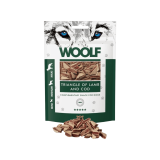 WOOLF pochoutka Triangle of Lamb and Cod 100g