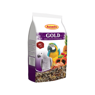 Avicentra Velký papoušek Gold 850g