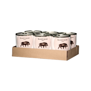 BOHEMIA MASO Kančí ve vlastní šťávě SIX PACK 6x800g
