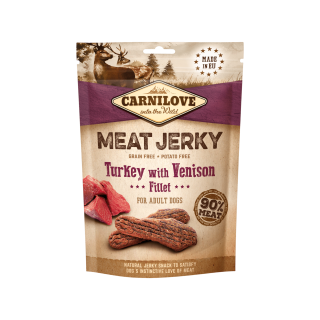 Carnilove Dog Jerky Venison&Turkey Fillet 100g