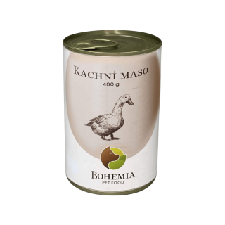BOHEMIA MASO Kachní maso ve vlastní šťávě 400g