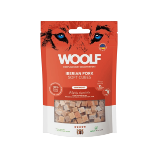 WOOLF pochoutka Soft Cubes Iberian Pork 100g