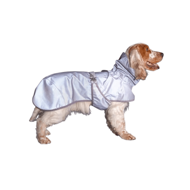 Obleček Hurtta Mudventure Coat Reflective kurkumový 25