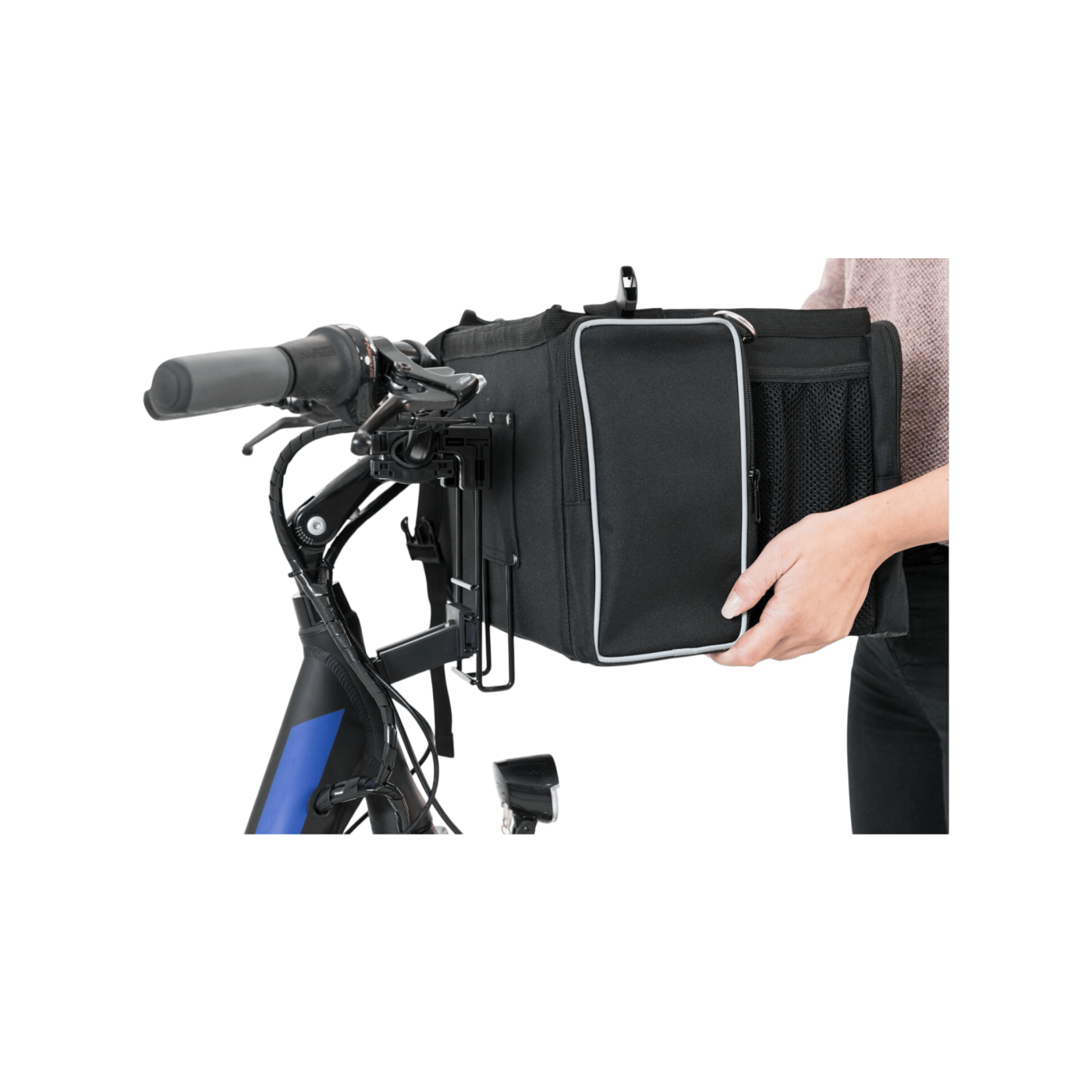 Přepravka na kolo na řídítka FRONT BOX 41x26x26cm TR