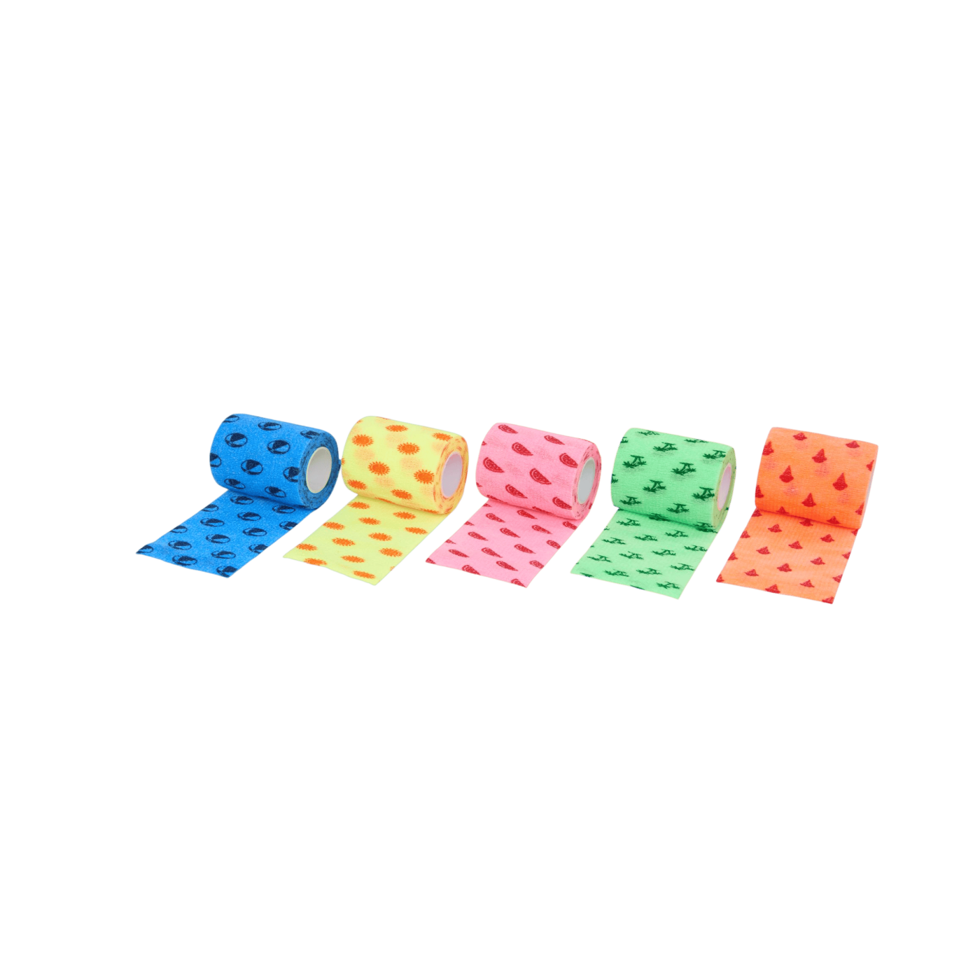 Obinadlo elast. Fun-Flex 7,5cmx4,5m, Summer mix 10ks