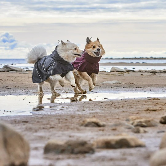 Obleček Hurtta Mudventure Coat ECO ostružinový 55